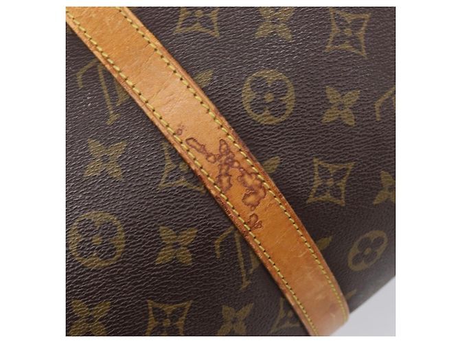 LOUIS VUITTON Monogram Sac Souple 35 Boston Bag M41626 LV Auth 201957 Monogramma - vista 10