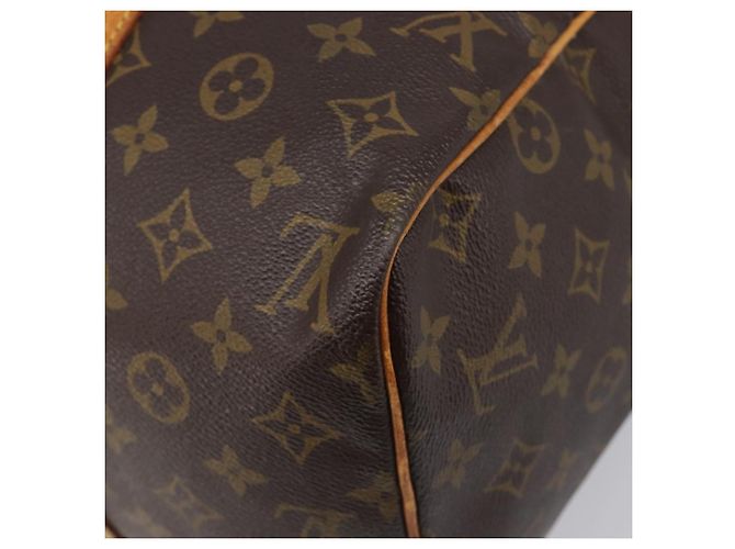 LOUIS VUITTON Monogram Sac Souple 35 Boston Bag M41626 LV Auth 201957 Monogramma - vista 16