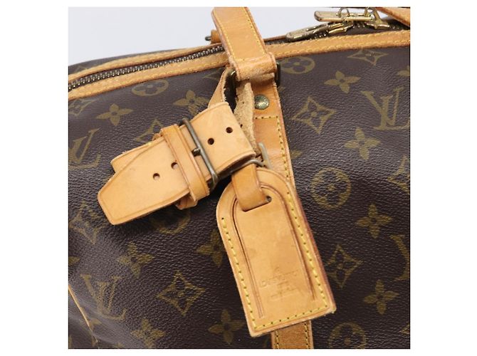 LOUIS VUITTON Monogram Sac Souple 35 Boston Bag M41626 LV Auth 201957 Monogramma - vista 17
