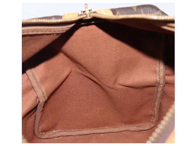 LOUIS VUITTON Monogram Sac Souple 35 Boston Bag M41626 LV Auth 201957 Monogramma - vista 18