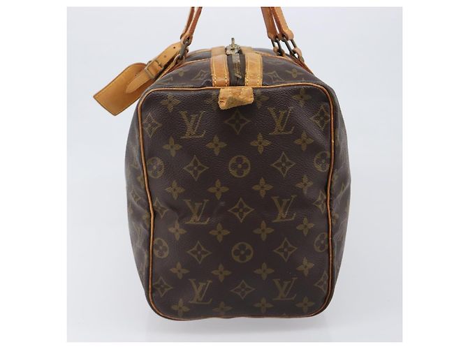 LOUIS VUITTON Monogram Sac Souple 35 Boston Bag M41626 LV Auth 201957 Monogramma - vista 3