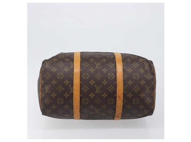 LOUIS VUITTON Monogram Sac Souple 35 Boston Bag M41626 LV Auth 201957 Monogramma - vista 5