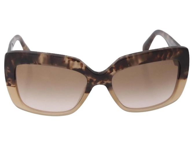 Gafas de sol PRADA plástico Brown CC Auth am12589V Castaño - vista 13