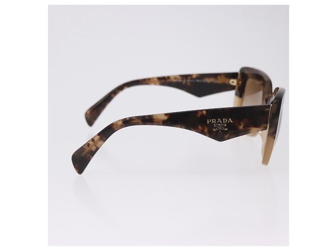 Gafas de sol PRADA plástico Brown CC Auth am12589V Castaño - vista 5