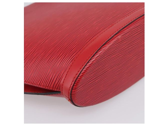 Borsa a mano LOUIS VUITTON Epi Saint Jacques Rossa M52277 LV Auth ka6069 Rosso - vista 14