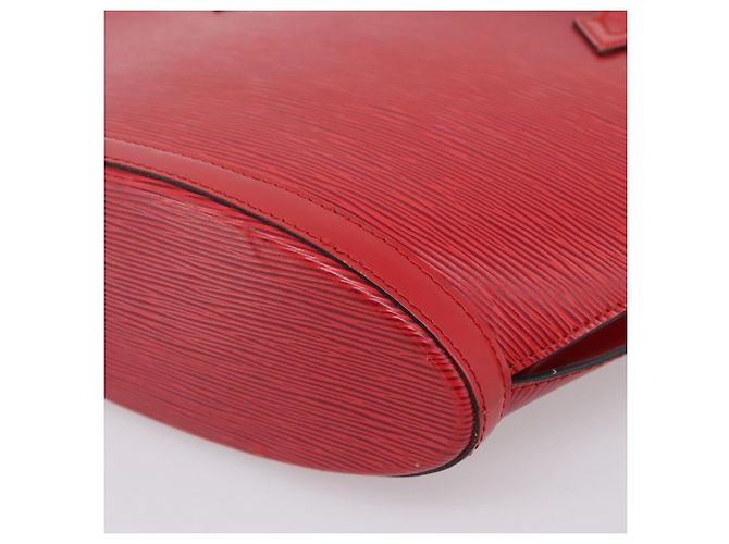 Borsa a mano LOUIS VUITTON Epi Saint Jacques Rossa M52277 LV Auth ka6069 Rosso - vista 15