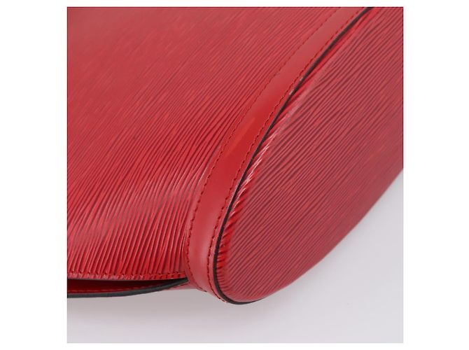 Borsa a mano LOUIS VUITTON Epi Saint Jacques Rossa M52277 LV Auth ka6069 Rosso - vista 16
