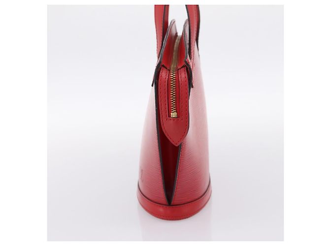 Borsa a mano LOUIS VUITTON Epi Saint Jacques Rossa M52277 LV Auth ka6069 Rosso - vista 4