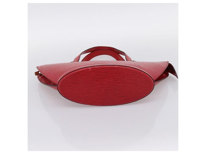Borsa a mano LOUIS VUITTON Epi Saint Jacques Rossa M52277 LV Auth ka6069 Rosso - vista 5