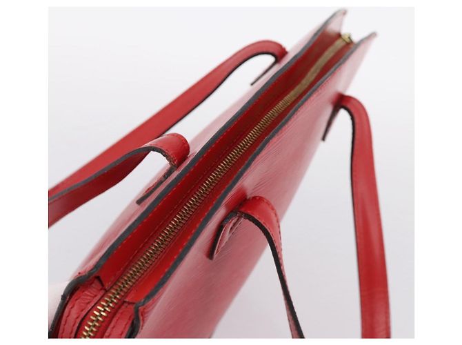 Borsa a mano LOUIS VUITTON Epi Saint Jacques Rossa M52277 LV Auth ka6069 Rosso - vista 6