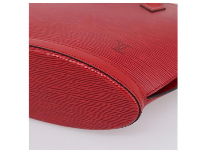 Borsa a mano LOUIS VUITTON Epi Saint Jacques Rossa M52277 LV Auth ka6069 Rosso - vista 9