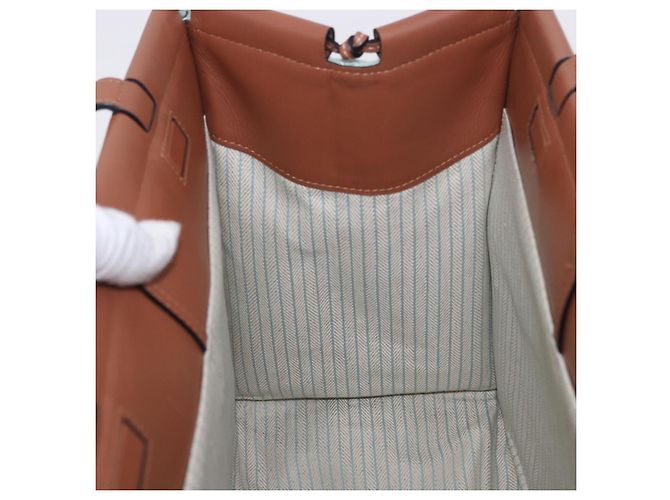 Borsa Tote LOEWE Anagram Cushion Tote Bag Canvas Light Green Auth ka6118A Verde chiaro - vista 22