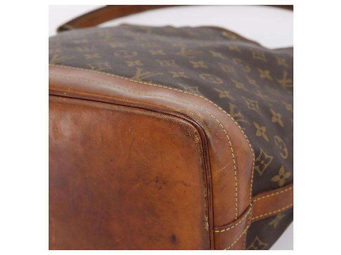 Borsa a tracolla LOUIS VUITTON Monogram Noe M42224 LV Auth 200730 Monogramma - vista 15