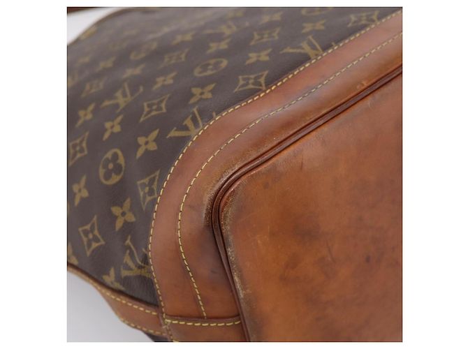 Borsa a tracolla LOUIS VUITTON Monogram Noe M42224 LV Auth 200730 Monogramma - vista 16
