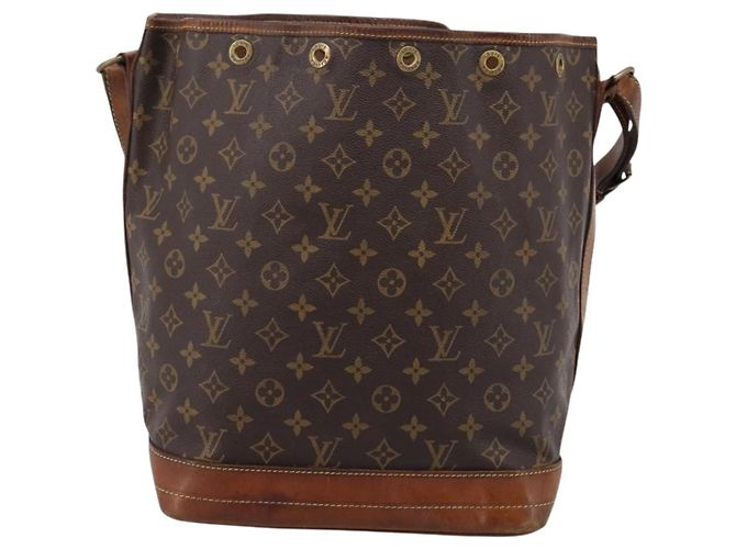 Borsa a tracolla LOUIS VUITTON Monogram Noe M42224 LV Auth 200730 Monogramma - vista 2