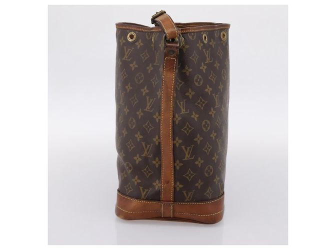 Borsa a tracolla LOUIS VUITTON Monogram Noe M42224 LV Auth 200730 Monogramma - vista 4