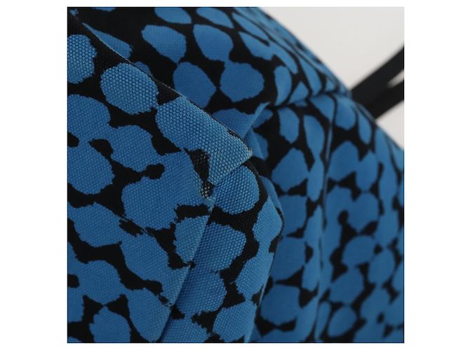 Borsa a mano BOTTEGA VENETA Canvas 2way Blue Auth bs36936 - vista 14