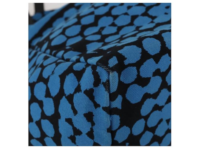 Borsa a mano BOTTEGA VENETA Canvas 2way Blue Auth bs36936 - vista 15