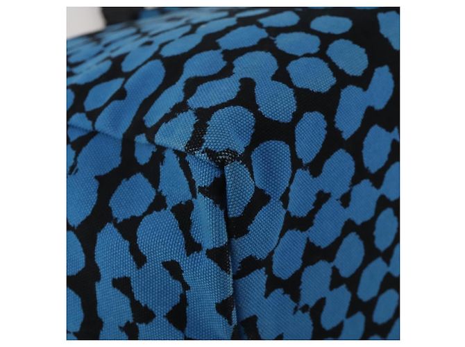 Borsa a mano BOTTEGA VENETA Canvas 2way Blue Auth bs36936 - vista 17