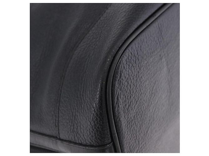 Borsa a tracolla Burberrys in pelle nera e oro Auth 201263A Nero - vista 15