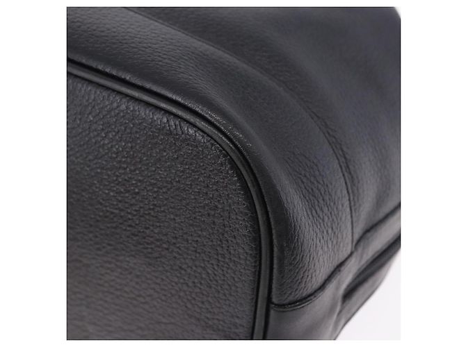 Borsa a tracolla Burberrys in pelle nera e oro Auth 201263A Nero - vista 18