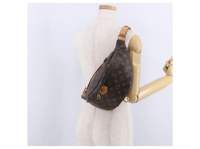 LOUIS VUITTON Monogram Bum Bag Shoulder Bag M43644 LV Auth 203308SAV Monogramma - vista 29