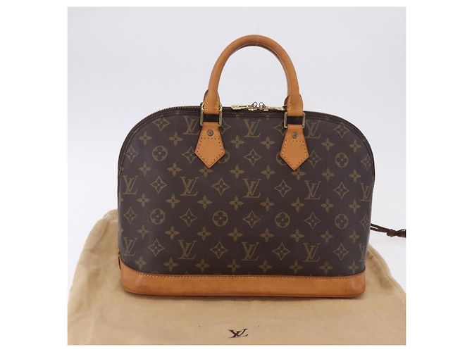 Bolsa de mão LOUIS VUITTON Monogram Alma M51130 LV Auth 200442V Monograma - vista 12