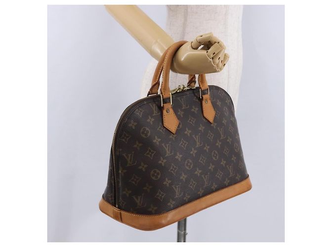 Bolsa de mão LOUIS VUITTON Monogram Alma M51130 LV Auth 200442V Monograma - vista 23