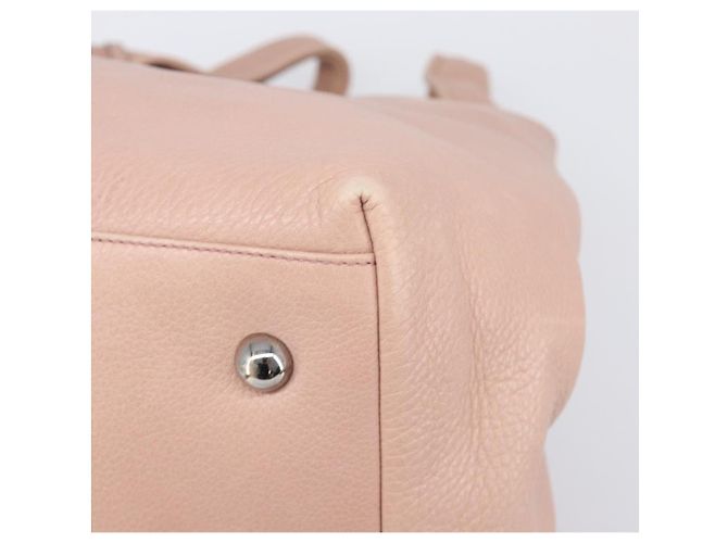 LOEWE Kaliyu GM Handtasche aus Leder Rosa Silber Auth hk4026A Pink - Ansicht 15