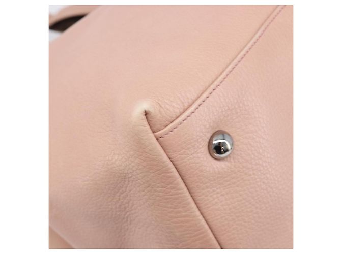 LOEWE Kaliyu GM Handtasche aus Leder Rosa Silber Auth hk4026A Pink - Ansicht 16