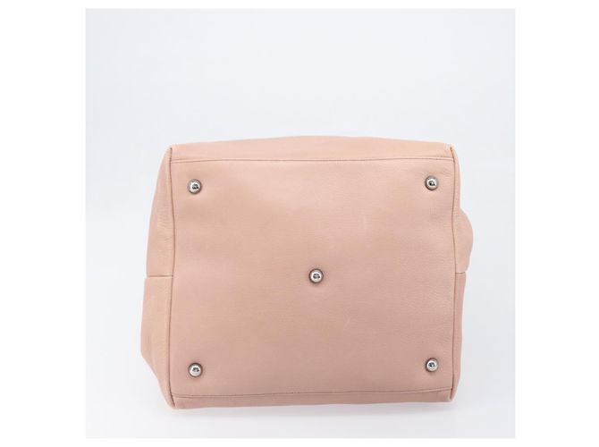 LOEWE Kaliyu GM Handtasche aus Leder Rosa Silber Auth hk4026A Pink - Ansicht 5