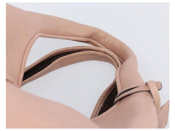 LOEWE Kaliyu GM Handtasche aus Leder Rosa Silber Auth hk4026A Pink - Ansicht 8