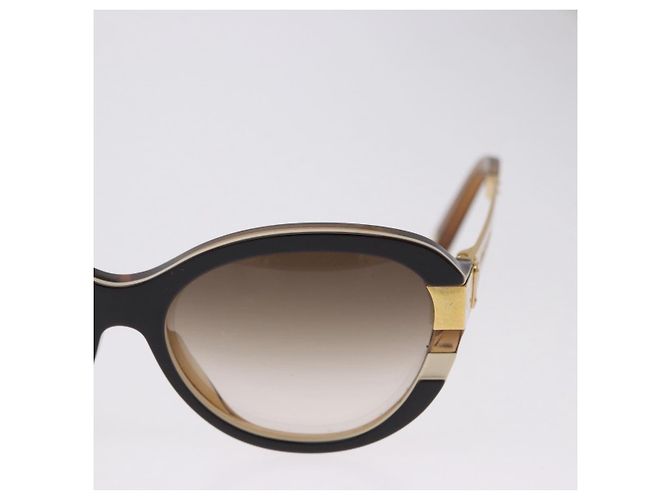 LOUIS VUITTON Gafas de sol Petit Spson Cateye plastic Gold Z0487E LV Auth bs36891 Dorado - vista 4