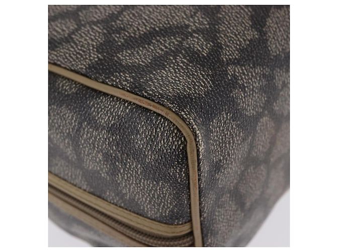 Autre Marque Borsa a mano SAINT LAURENT PVC Pelle Nero Beige Auth 201308 - vista 15
