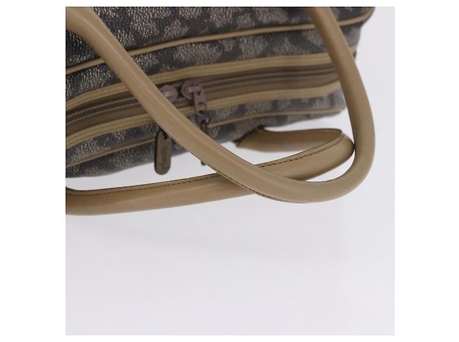 Autre Marque Borsa a mano SAINT LAURENT PVC Pelle Nero Beige Auth 201308 - vista 7