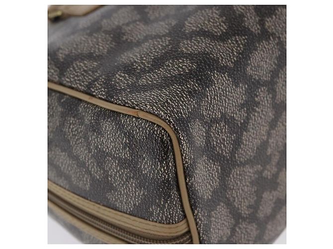 Autre Marque Borsa a mano SAINT LAURENT PVC Pelle Nero Beige Auth 201308 - vista 9
