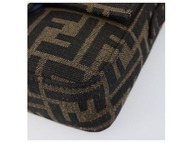 FENDI x FRGMT x POKEMON Mamma Baguette Dratini Zucca Brown 8BS017 Auth 167553SM Marrone Argento - vista 17