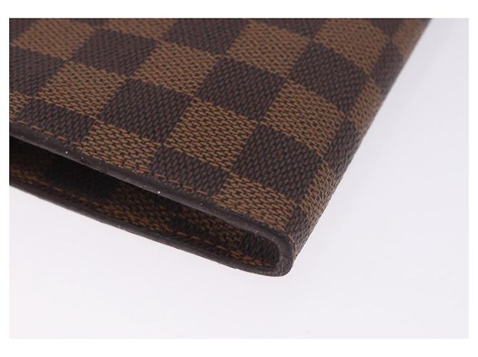 LOUIS VUITTON Damier Ebene Poche Toilette 15 Pouch N47548 LV Auth 203025 - vista 15