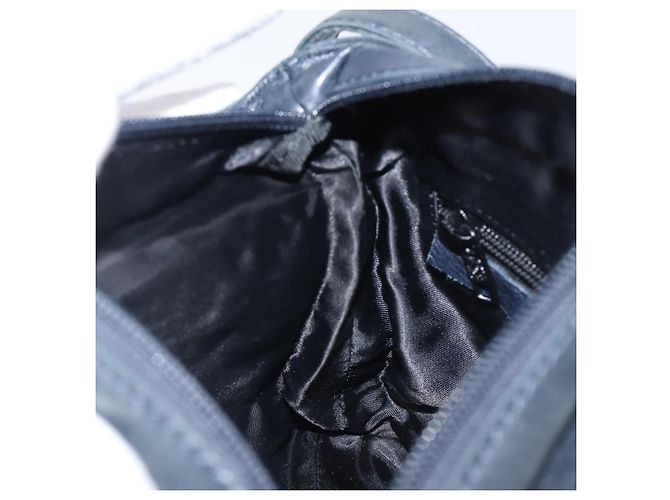 Borsa a tracolla LOEWE Flamenco in pelle nera autentica 202986A Nero - vista 18