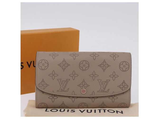 LOUIS VUITTON Mahina Portefeuille Iris Long Wallet Galet M60144 LV Auth 197911M Monogramma - vista 12
