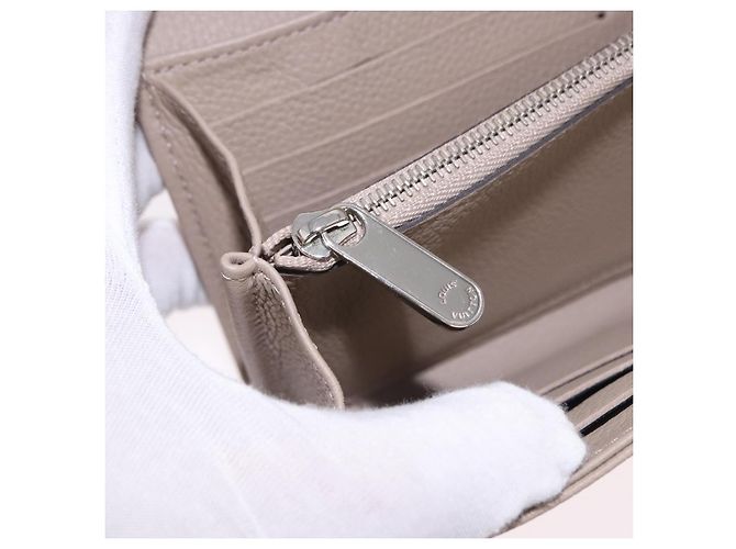 LOUIS VUITTON Mahina Portefeuille Iris Long Wallet Galet M60144 LV Auth 197911M Monogramma - vista 23