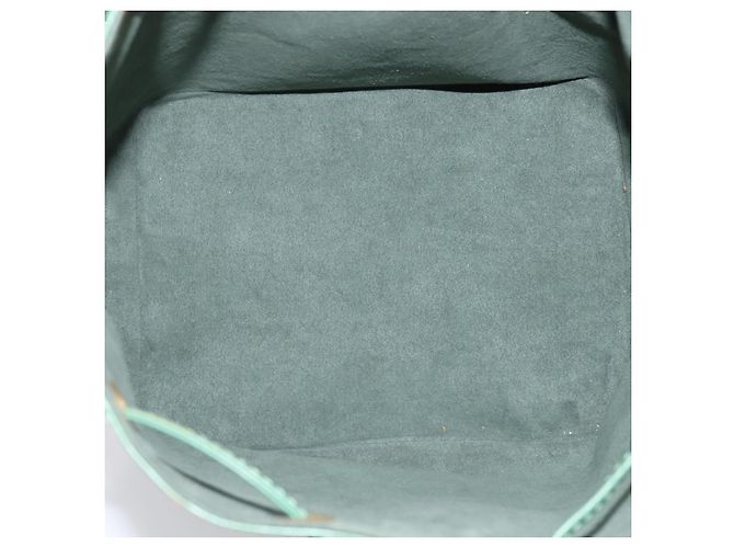Borsa a tracolla LOUIS VUITTON Epi Petit Noe Verde M44104 LV Auth 201395V - vista 10