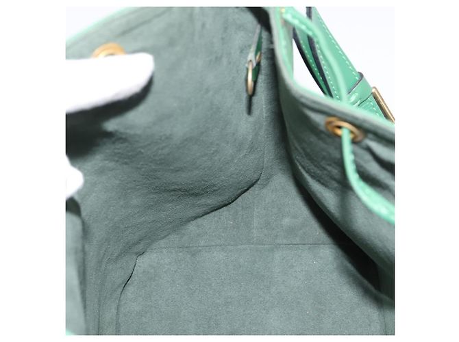 Borsa a tracolla LOUIS VUITTON Epi Petit Noe Verde M44104 LV Auth 201395V - vista 19