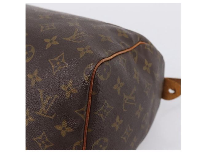 LOUIS VUITTON Monogram Speedy 30 Hand Bag M41526 LV Auth 200504 Monogramma - vista 14
