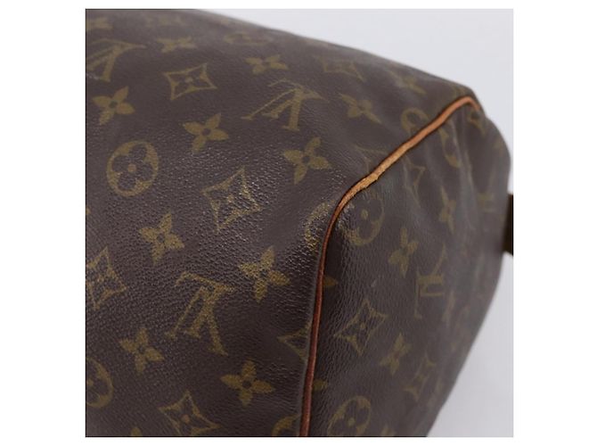 LOUIS VUITTON Monogram Speedy 30 Hand Bag M41526 LV Auth 200504 Monogramma - vista 16