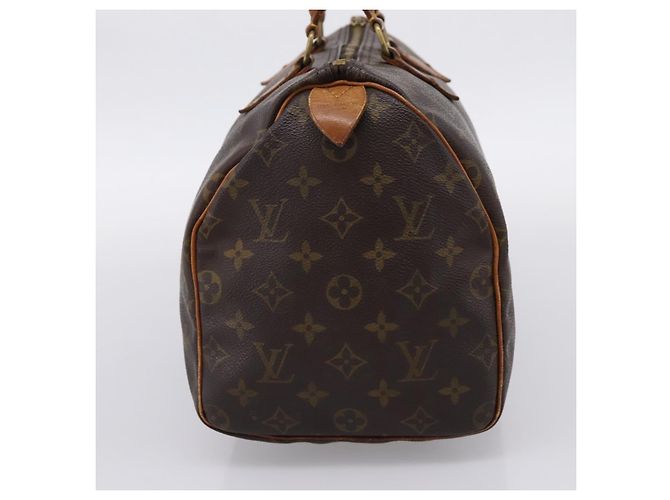 LOUIS VUITTON Monogram Speedy 30 Hand Bag M41526 LV Auth 200504 Monogramma - vista 3