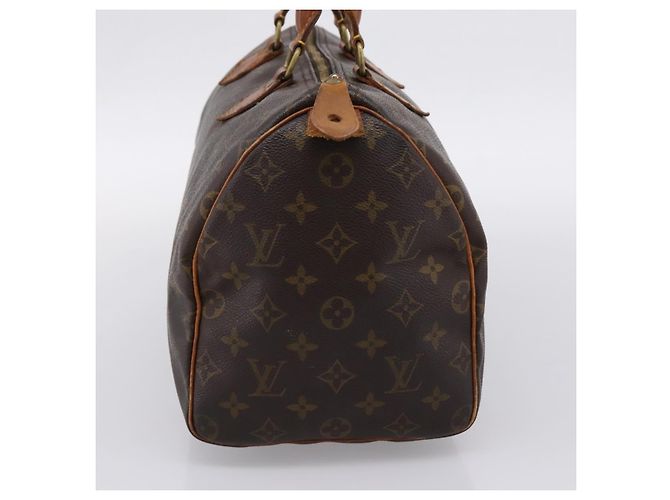 LOUIS VUITTON Monogram Speedy 30 Hand Bag M41526 LV Auth 200504 Monogramma - vista 4