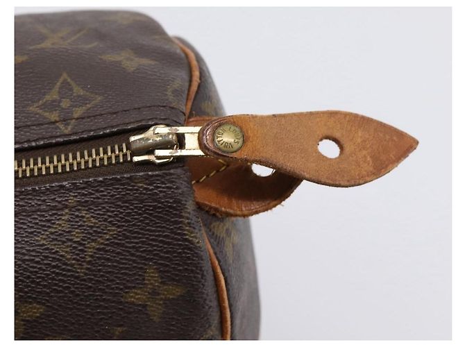 LOUIS VUITTON Monogram Speedy 30 Hand Bag M41526 LV Auth 200504 Monogramma - vista 9