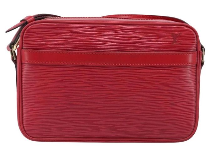LOUIS VUITTON Epi Trocadero 23 Shoulder Bag Red M52307 LV Auth 200715A Rosso - vista 13