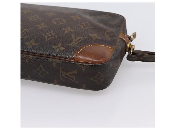 LOUIS VUITTON Monogram Marly Dragonne GM Clutch Bag M51825 LV Auth 203306 Monogramma - vista 16